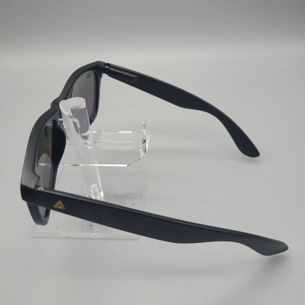 Blenders Eyewear M Class Matte Black Sunglasses Green Mirrored Lenses Polarized